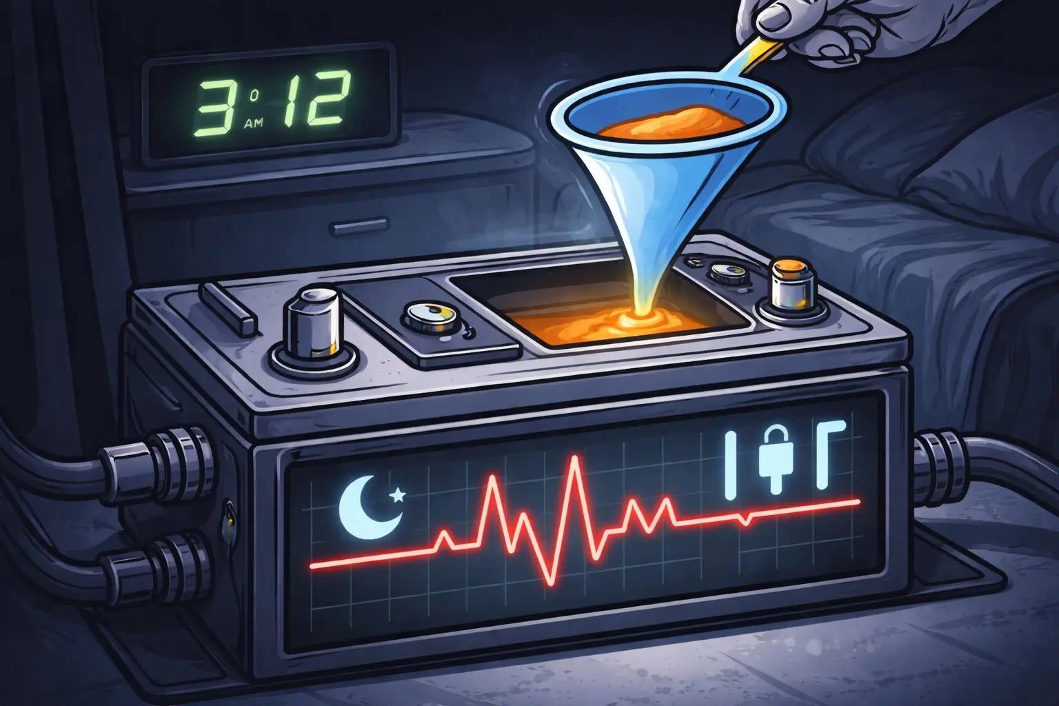 Short video explaining why nighttime bathroom trips and weaker flow may be connected